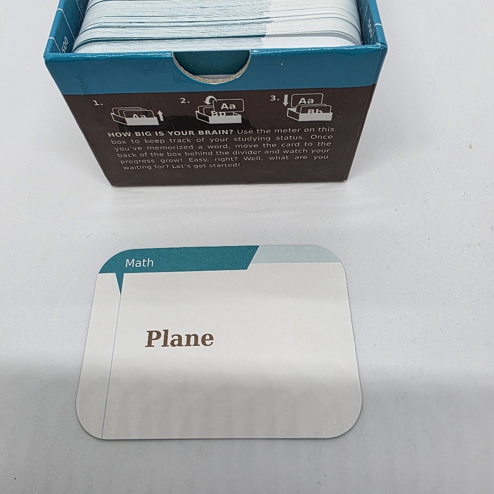 Essential ACT Cards 500 Flashcards (Math, Reading, Science, Writing, English) - Picture 5 of 7